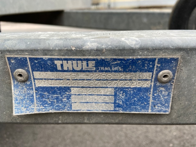 912654-14 Thule trailer with cover, LV1000 -2007