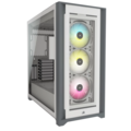 967741-1 Chassis Corsair iCUE 5000X RGB Tempered Glass White