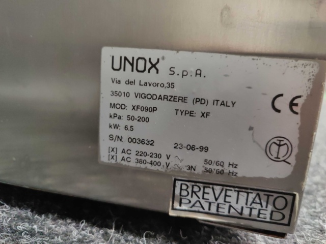 968471-8 Hot air oven Unox XF090P