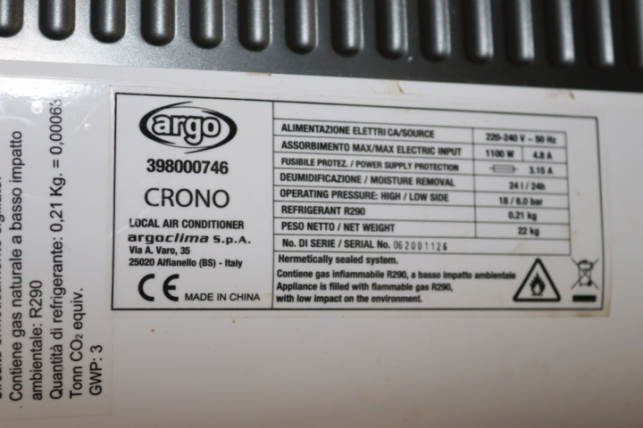 970316-5 Portable AC Argo Crono
