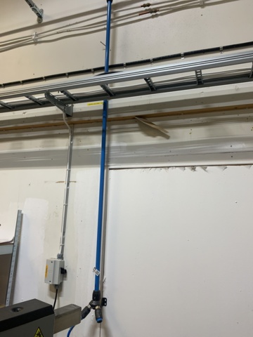 940812-1 Luftledningssystem för tryckluft Transair 25mm med rör, böjar och kopplingar