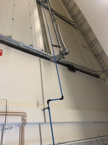 940812-3 Luftledningssystem för tryckluft Transair 25mm med rör, böjar och kopplingar