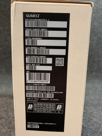 969903-3 16" gaming laptop ASUS Zephyrus GU603ZM-K8057W