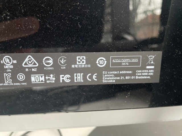 958334-5 All-in-one PC Lenovo S500Z