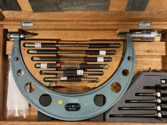 970490-2 External micrometer set Mitutoyo 204-136