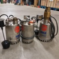 970697-1 Stainless bilge pumps 230V, 3 pieces