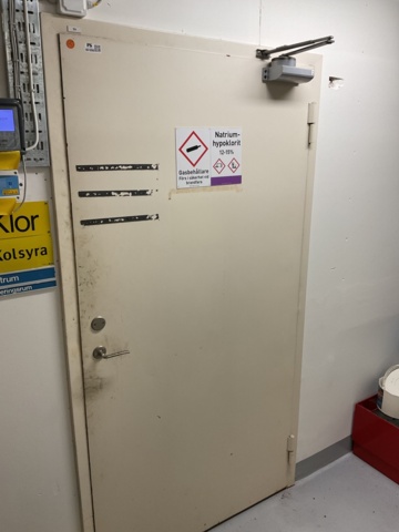 961091-1 Fire-rated double door steel 19/22