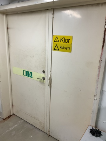 961091-9 Fire-rated double door steel 19/22