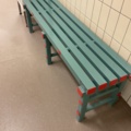 961120-1 Seat bench in plastic 1500 mm