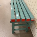 961120-3 Seat bench in plastic 1500 mm