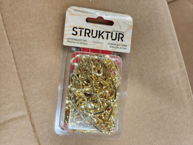 970960-2 10 pcs Structure cathedral chain, 2 meters - Shipping included