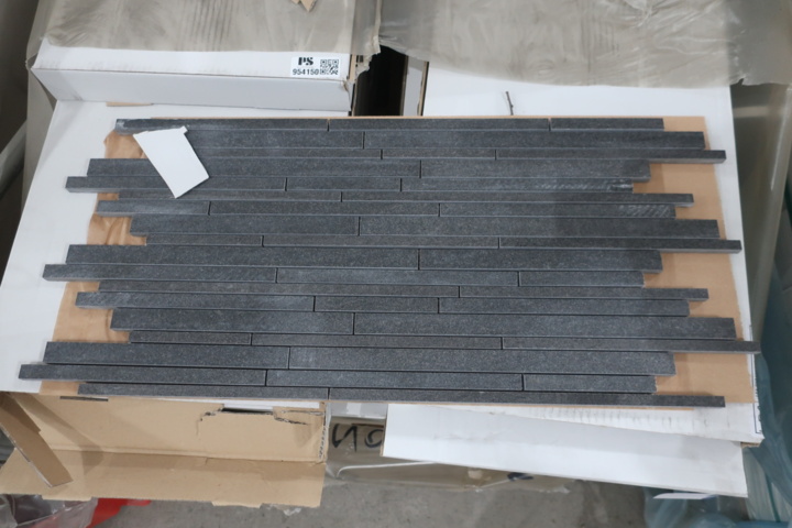 954150-1 20 boxes mosaic, LEA Moretto Stuccata, 30x60cm, grey