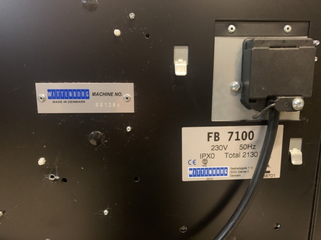 898866-4 Coffee machine Wittenborg FB 7100