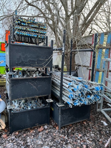 672900-4 Fallskyddssystem, Safety Respect, ca 240 meter galler + tillbehör