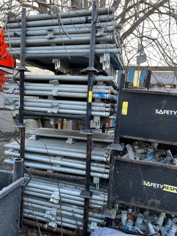 672900-12 Fallskyddssystem, Safety Respect, ca 240 meter galler + tillbehör