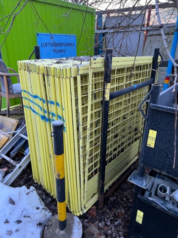 672900-14 Fallskyddssystem, Safety Respect, ca 240 meter galler + tillbehör