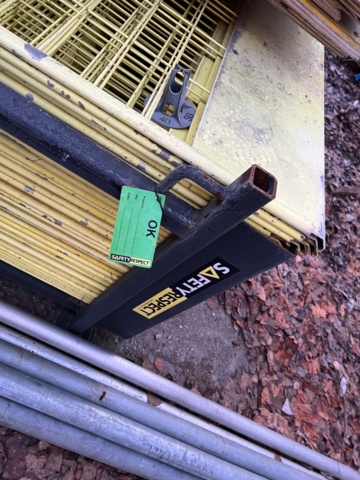 672900-21 Fallskyddssystem, Safety Respect, ca 240 meter galler + tillbehör