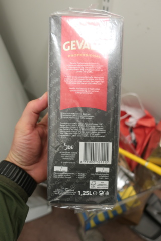 954175-2 Coffee, Gevalia's dark roast 1.25L concentrate