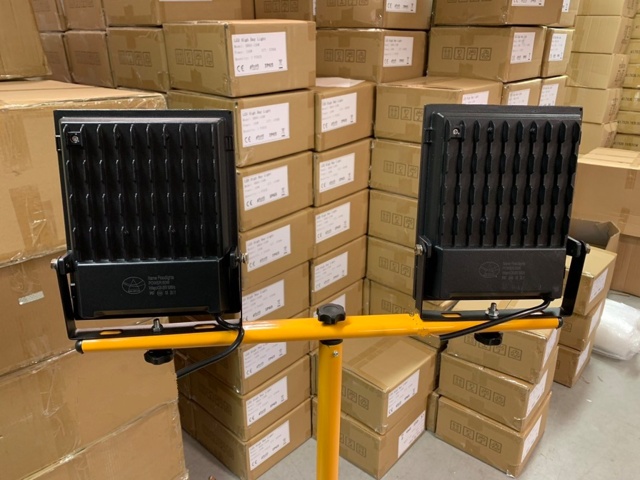 971241-2 LED spotlight Epistar 2x50W