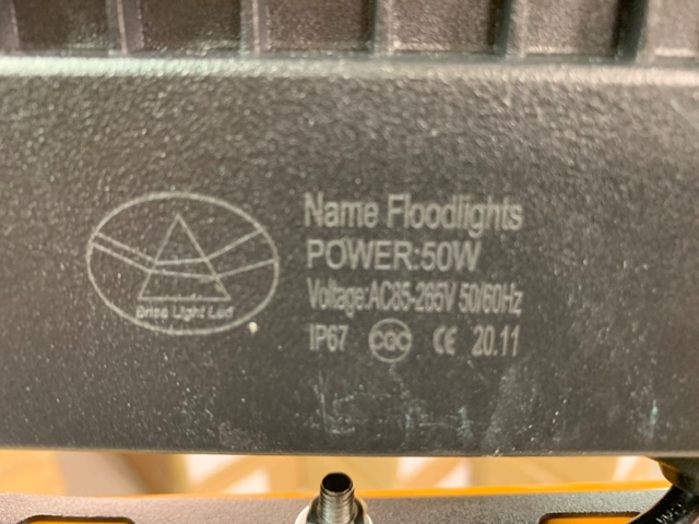 971241-5 LED spotlight Epistar 2x50W