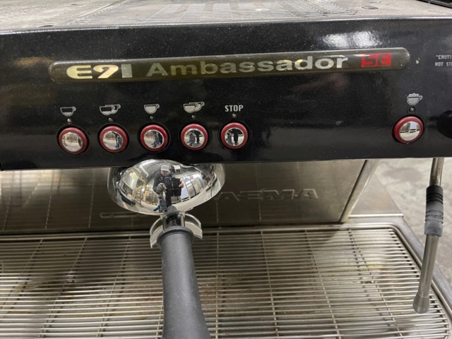 423072-3 Faema Espresso machine 3-group, Ambassador E91