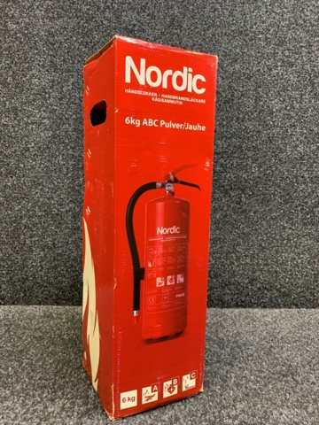 971296-2 Powder fire extinguisher Nordic 6kg