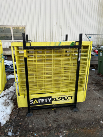 672900-25 Fallskyddssystem, Safety Respect, ca 240 meter galler + tillbehör