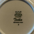 887919-8 Plates Arabia Finland Taika