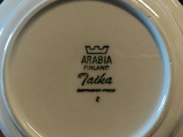 887919-8 Plates Arabia Finland Taika