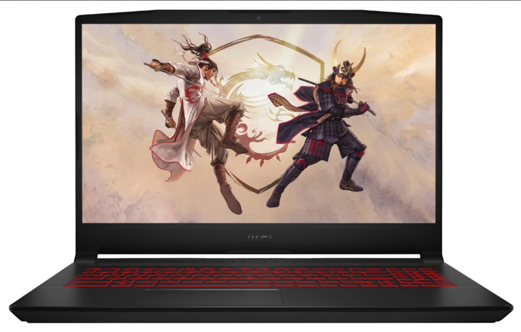 970634-1 15.6" gaming laptop with 11th Gen. i7 and RTX 3070 MSI Katana GF66 11UG-069NEU