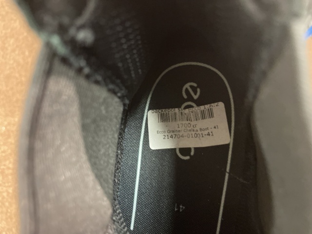 972191-7 Ecco Grainer Chelsea boot - size 41