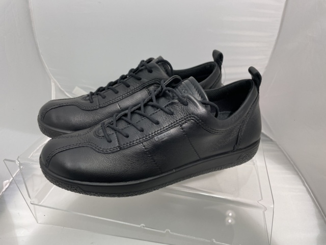 972204-3 Women's shoe Ecco Soft 1 Black Ovid - size 39
