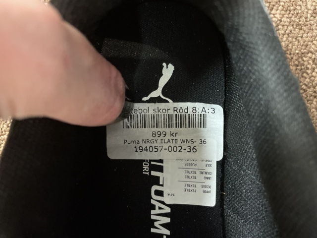 972254-5 Women's shoes Puma NRGY Elate - size 36