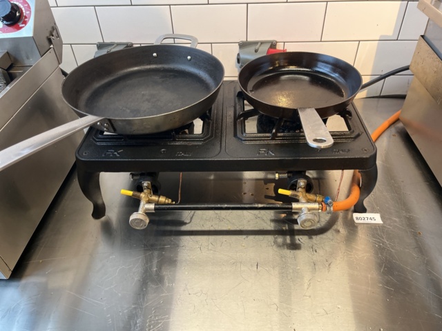 802745-2 Gas burner double FK incl. gas tube