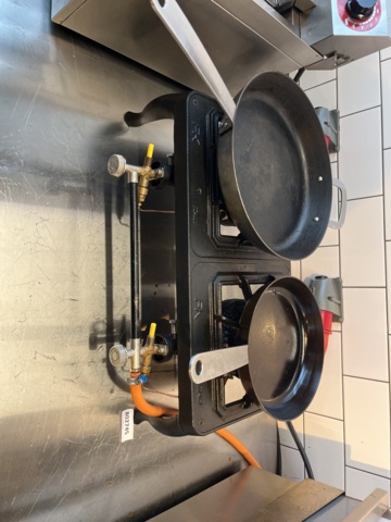 802745-3 Gas burner double FK incl. gas tube