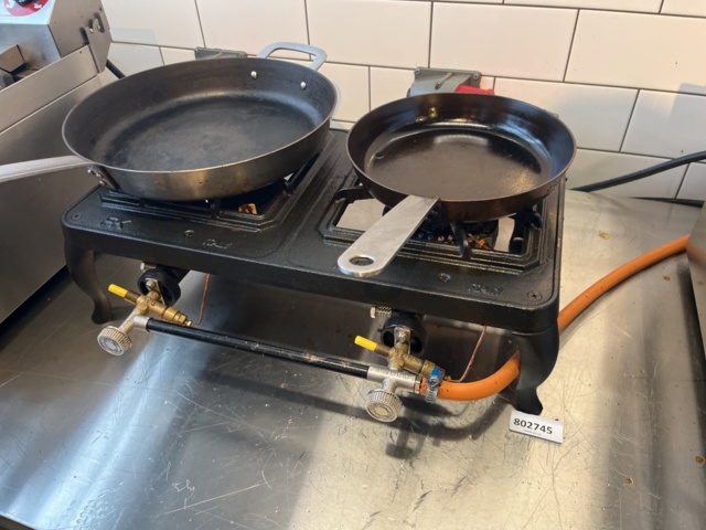 802745-5 Gas burner double FK incl. gas tube