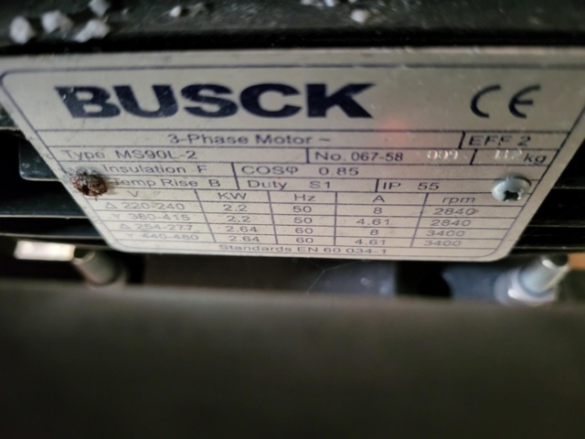 973493-7 Vacuum lift - TAWI VM 100, Electric motor BUSCK