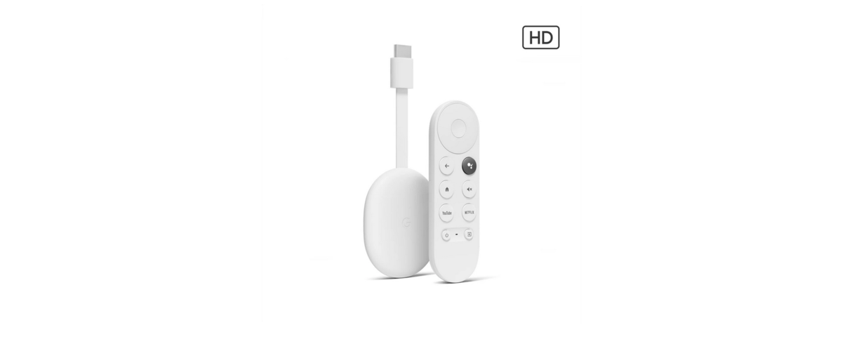 971889-2 4th generation Google Chromecast (HD) with Google TV