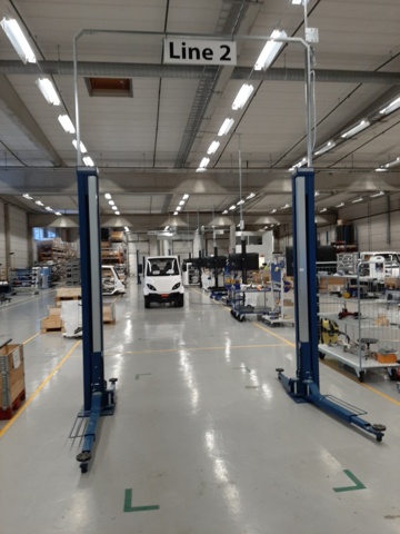 920844-2 Two post lift, Nussbaum 2.30 SL, 3T -2019 #2
