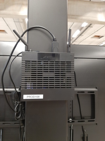 920847-7 Samsung TV, 50", mouse, keyboard and PC