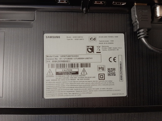 920856-5 Samsung Smart TV, 50", incl. PC unit & computer accessories #6