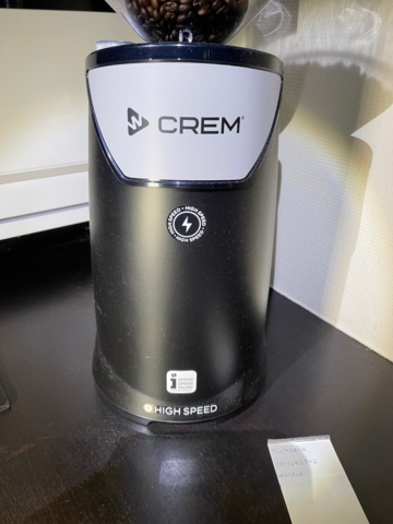 777227-4 Coffee grinder Creme Expobar Pulse 65 HS