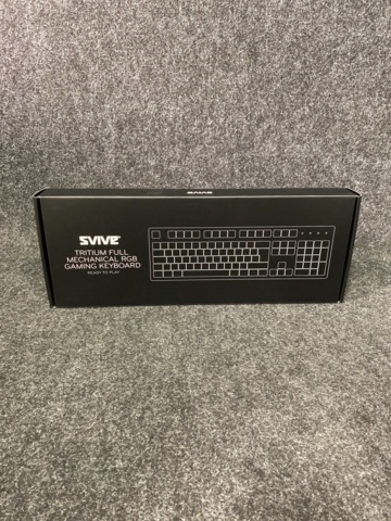 971110-2 Gaming keyboard Svive Triton Full speed switch (white)