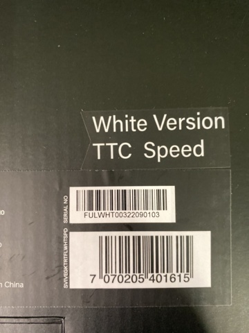 971110-3 Gaming keyboard Svive Triton Full speed switch (white)