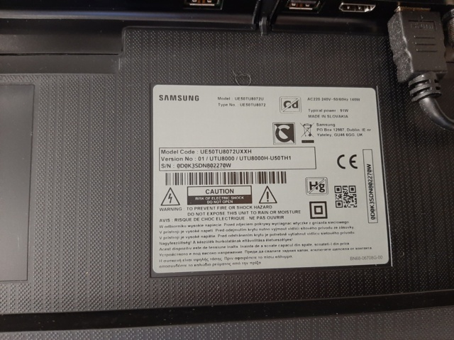 920843-9 Samsung Smart TV, 50", incl. PC unit & computer accessories #2