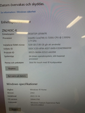 946878-13 All-in-one PC Asus Zen AiO i5/8GB