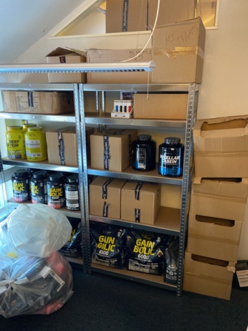 946515-45 Large batch of nutritional supplements for strength-oriented sports