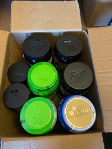 946515-58 Large batch of nutritional supplements for strength-oriented sports