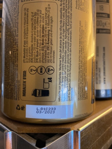 946515-159 Large batch of nutritional supplements for strength-oriented sports