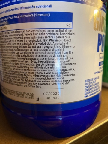 946515-173 Large batch of nutritional supplements for strength-oriented sports